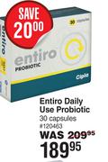Entiro Daily Use Probiotic-30 Capsules