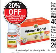 Sunlife Vitamin B-Shot-7 x 10ml