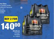 Windhoek Draught Handies-For 2 x 6 x 440ml
