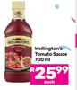 Wellington's Tomato Sauce-700ml Each