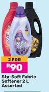 Sta Soft Fabric Softener Assorted-For 2 x 2L
