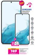 2 x Samsung Galaxy S22 5G Smartphone-On 1.2GB Red Core More Data