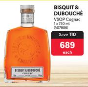Bisquit & Dubouche VSOP Cognac-750ml Each