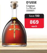 D'Usse Cognac-750ml Each