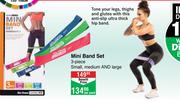 Mini Band Set 3 Piece (Small, Medium & Large)