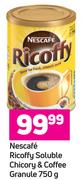 Nescafe Ricoffy Soluble Chicory & Coffee Granule-750g