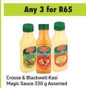 Crosse & Blackwell Kasi Magic Sauce Assorted-For Any 3 x 330g