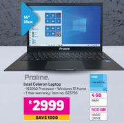 Proline Intel Celeron Laptop