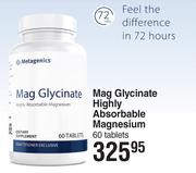 Metagenics Mag Glycinate Highly Absorbable Magnesium 60 Tablets