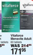 Vitaforce Mensvite Adult 60 Tablets
