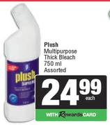 Plush Multipurpose Thick Bleach Assorted-750ml