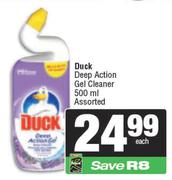 Duck Deep Action Gel Cleaner Assorted-500ml