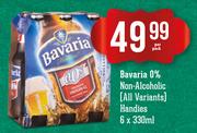 Bavaria 0% Non Alcoholic (All Variants) Handies-6 x 330ml Per Pack