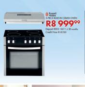 Russell Hobbs 3 Piece Built In Ceran Oven