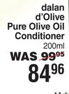 Dalan d'Olive Pure Olive Oil Conditioner-200ml 