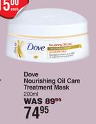 Dove Nourishing Oil Care Treatment Mask-200ml  