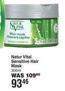 Natur Vital Sensitive Hair Mask-300ml  