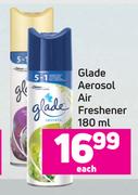 Glade Aerosol Air Freshener-180ml Each