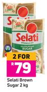 Selati Brown Sugar-For 2 x 2Kg