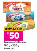 Baumann's Biscuits Assorted-For 4 x 160g-200g