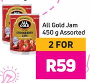 All Gold Jam Assorted-For 2 x 450g