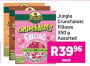 Jungle Crunchalots Fillows Assorted-350g Each
