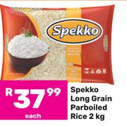 Spekko Long Grain Parboiled Rice-2kg