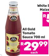 All Gold Tomato Sauce-700ml