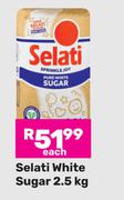 Selati White Sugar-2.5Kg