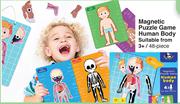 Magnetic Puzzle Game (Human Body 48 Piece)-Each