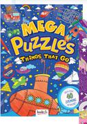 Mega Puzzles Things That Go Activity Book (40 Zooming Activities)-Each