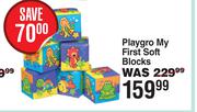 Playgro My First Soft Blocks