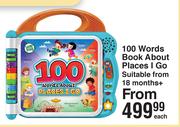Leap Frog 100 Words Book About Places I Go-Each