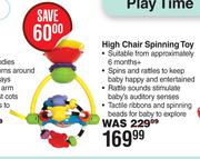 Playgro High Chair Spinning Toy