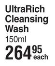 IQ Ultra Rich Cleansing Wash-150ml Each