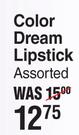 Beauty Treats Color Dream Lipstick Assorted