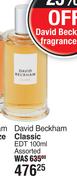 David Beckham Classic EDT-100ml