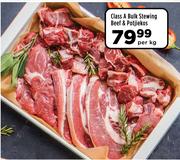 Class A Bulk Stewing Beef & Potjiekos-Per Kg