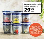 Lancewood Double Cream Yoghurt Assorted-1Kg Each