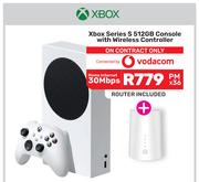 Xbox Series S 512GB Console With Wireless Controller-On Home Internet 30Mbps