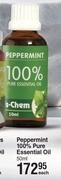 Dis-Chem Peppermint 100% Pure Essential Oil-50ml Each