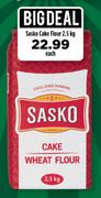 Sasko Cake Flour-2.5Kg Each