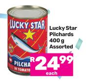 Lucky Star Pilchards Assorted-400g Each