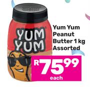 Yum Yum Peanut Butter Assorted-1Kg Each