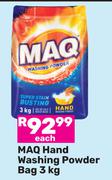 Maq Hand Washing Powder Bag-3Kg Each