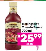 Welliggton's Tomato Sauce-700ml Each