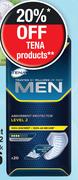 Tena Men Absorbent Protector Level 2-20 Per Pack
