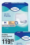 Tena Pro Skin Pants Normal (Medium)-10 Per Pack