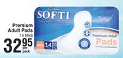 Softi Premium Adult Pads (Midi)-14 Per Pack