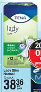 Tena Lady Slim (Normal)-12 Per Pack